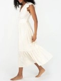2024 Women's Vacation White Dress