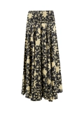 Casual printed flared pants