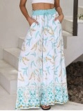 Casual printed loose pants