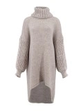 Casual Wide puff sleeves sweater