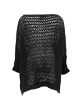 Hollow knit sweater