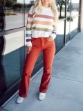 Colored Mid Rise Slim Fit Jeans