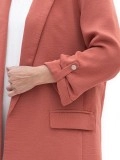 Colorful sleeve loop pocket suit jacket