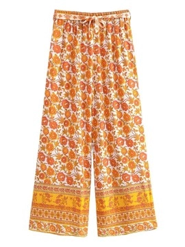 Fashion casual printed pants