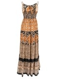 Holiday style suspender dress