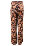 Loose Print Casual Breeze Trousers