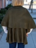 Olive Cloak Vest