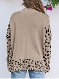 Orange Ribbed Corded Oversized Sweatshirt