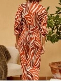Women Casual Elegant Print Dress