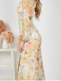 Women Casual Elegant Print Dress