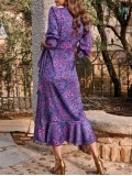 Women Casual Elegant Print Dress