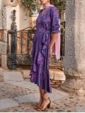 Women Casual Elegant Print Dress