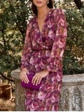 Women Casual Elegant Print Dress