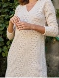 Women Casual Elegant Sweaters Dress