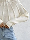 Women's Casual Knitted Sweater Top Coat