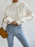 Women's Casual Knitted Sweater Top Coat