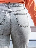 Women's casual washed ripped jeans